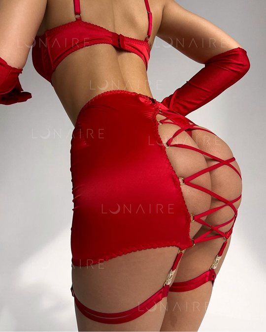 Lingerie Turmalina Vermelha - Lunaire